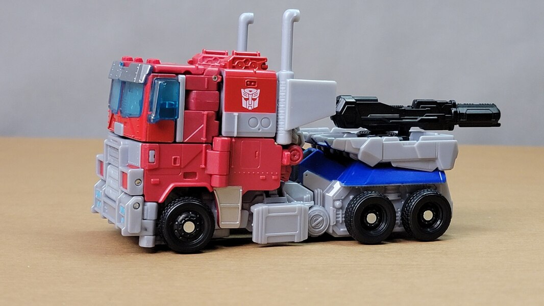 In Hand Image Of Rise Of The Beasts Mainline Optimus Prime Voyager Toy  (15 of 27)
